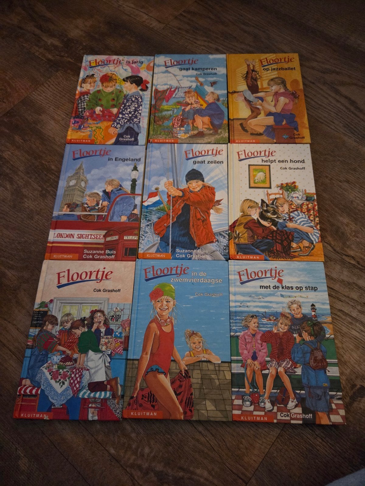 Floortje boeken - 9 delen in goede staat, Boeken, Ophalen