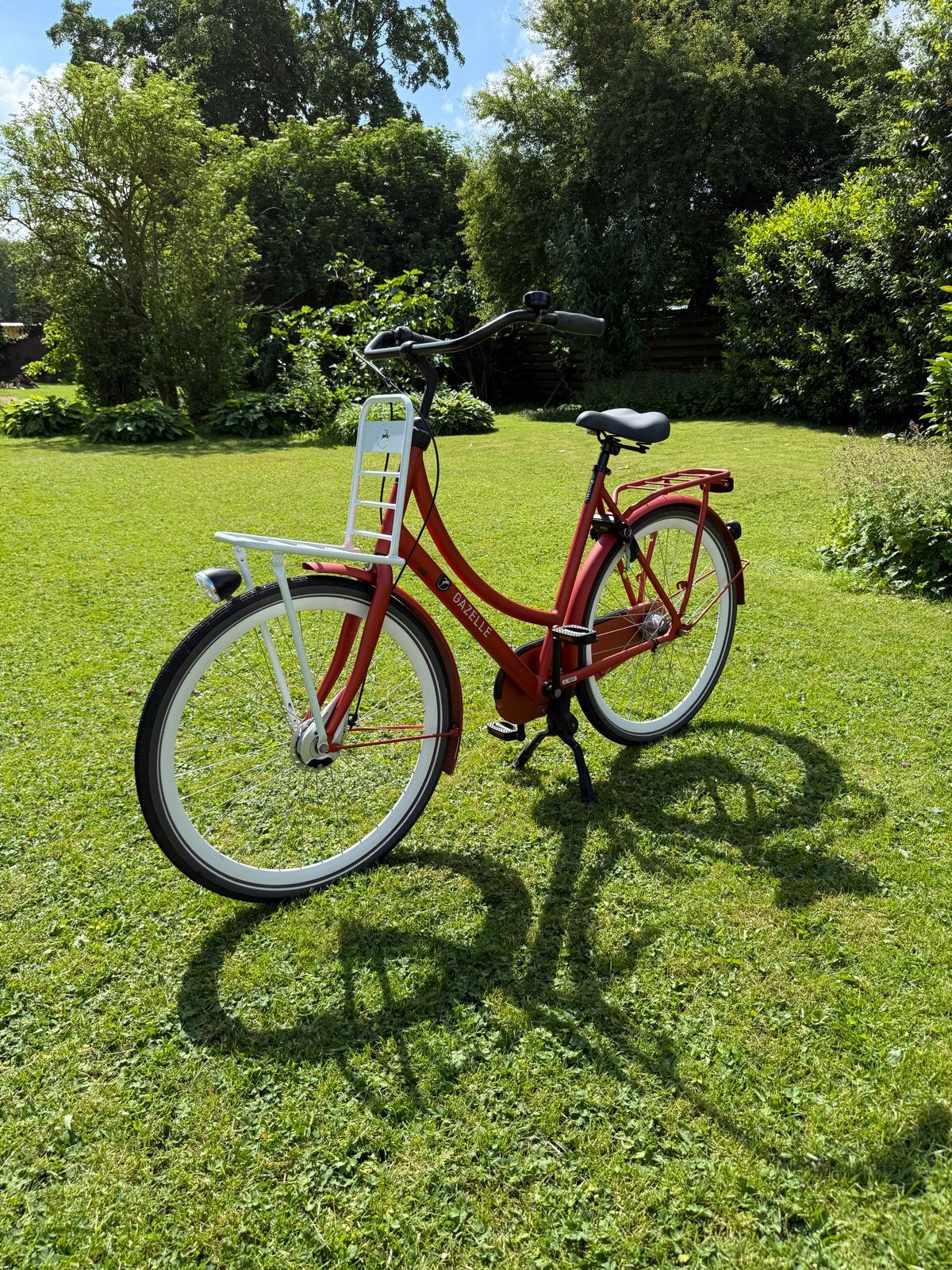 Gazelle Puur Damesfiets - Zo goed als nieuw, Ophalen, Versnellingen, 56 cm of meer, Zo goed als nieuw