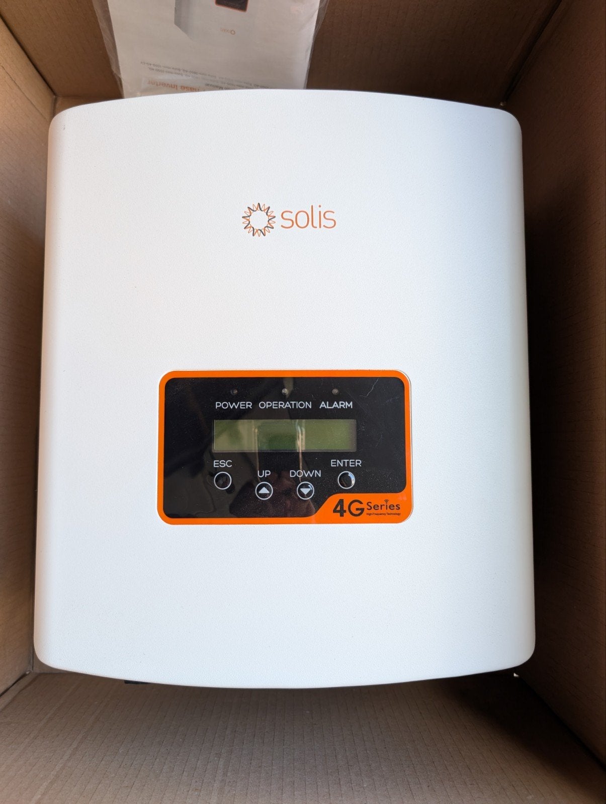 Solis omvormer, Ophalen