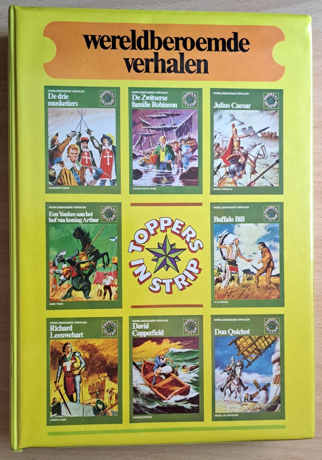 Wereldberoemde Verhalen Toppers In Strip - Reeks 2 compleet, Boeken, Complete serie of reeks, Ophalen of Verzenden, Gelezen, Diverse auteurs en tekenaars