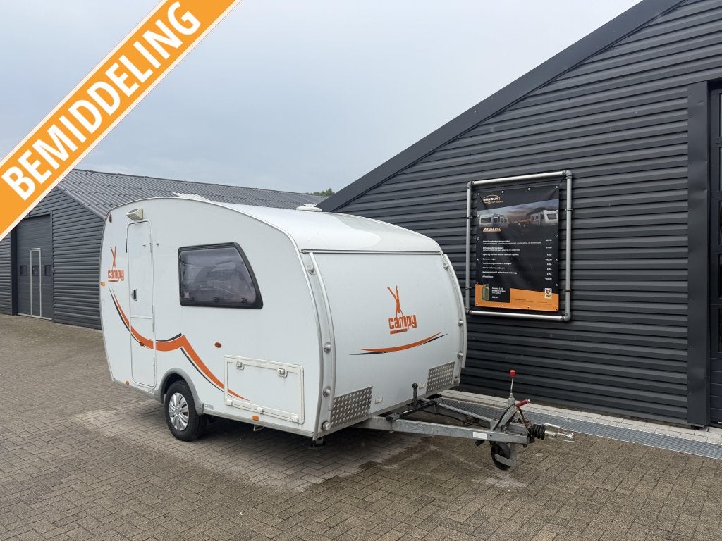 Dethleffs Campy een licht gewicht caravan, Tot en met 2, Bedrijf, Dethleffs, 500 - 750 kg