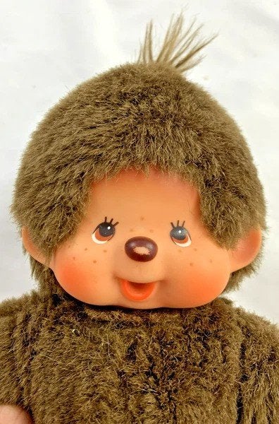 Sekiguchi Monchhichi Pluche knuffel pop aap Vintage 20cm, Coolsingel 104, 3011 AG Rotterdam, Netherlands, Overige merken, Overige typen