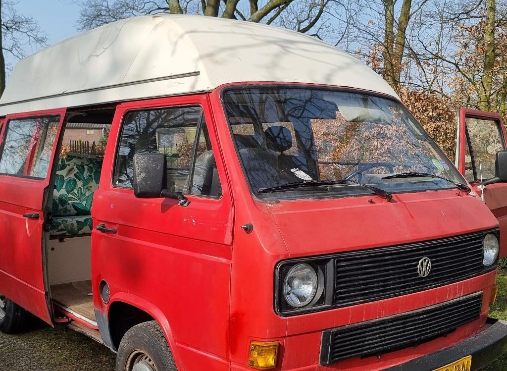 Belastingvrije volkswagen t3 bus , turbodiesel, 5750 euro, Auto's, Particulier, Te koop