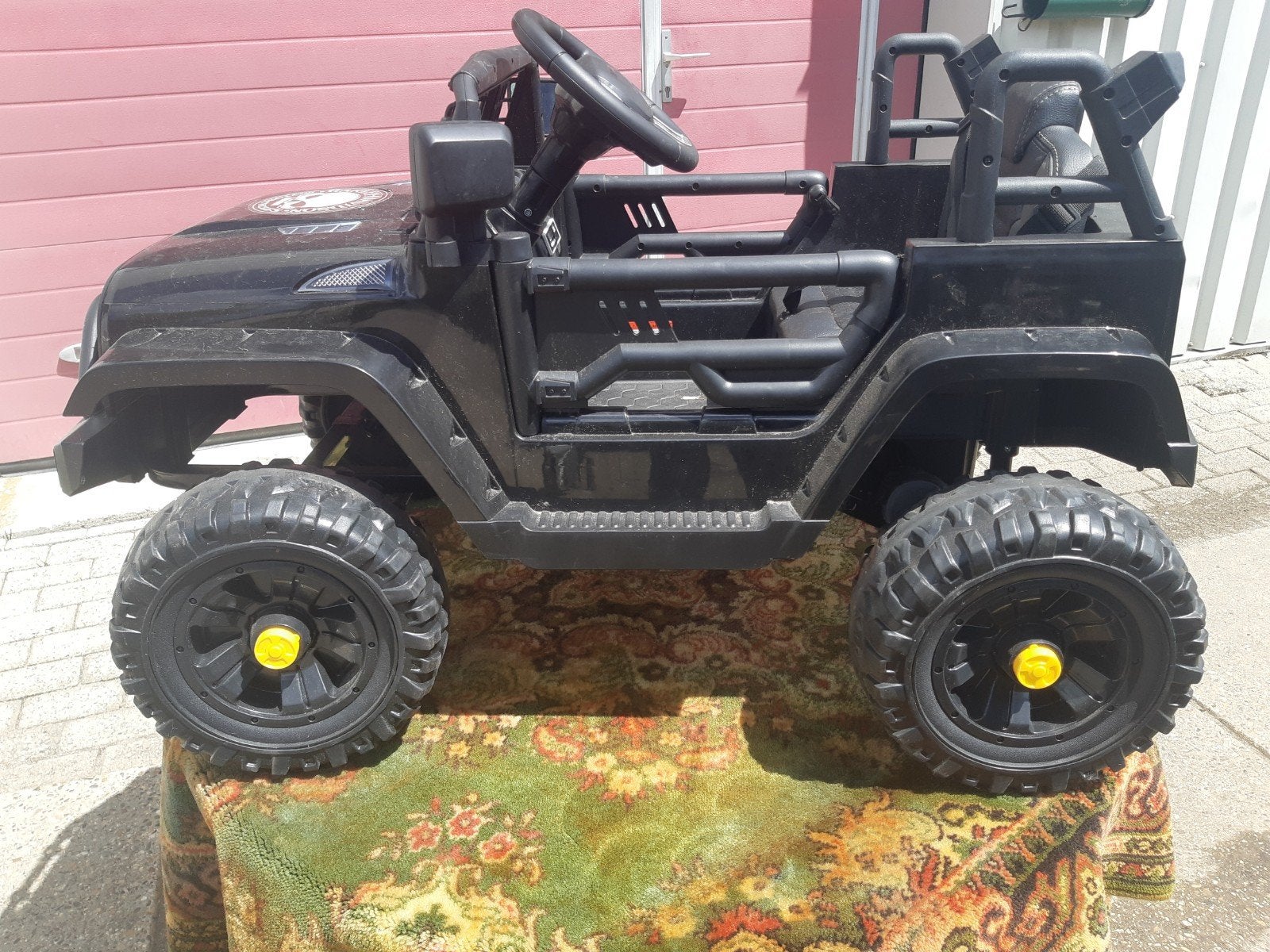 LEUKE ELECTRISCHE HUMMER AUTO 29.95 EURO, Ophalen of Verzenden