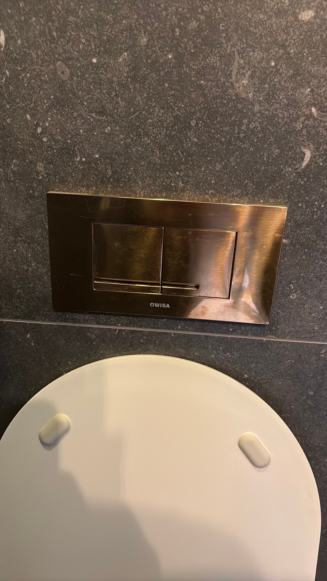 Wisa XT bedieningspaneel. DF geborsteld koper, Ophalen of Verzenden, Nieuw, Koper, Toilet