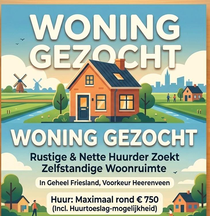 Woning gezocht friesland