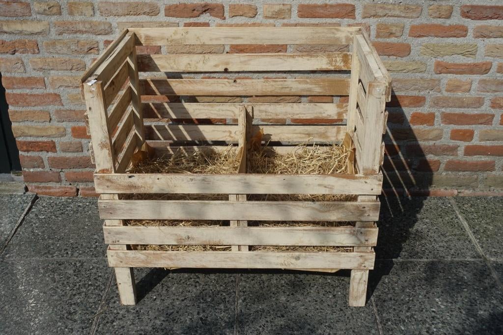 nieuw - leuke houten kist (met of zonder hanen), Ophalen, Minder dan 50 cm, 50 tot 100 cm, 50 tot 75 cm