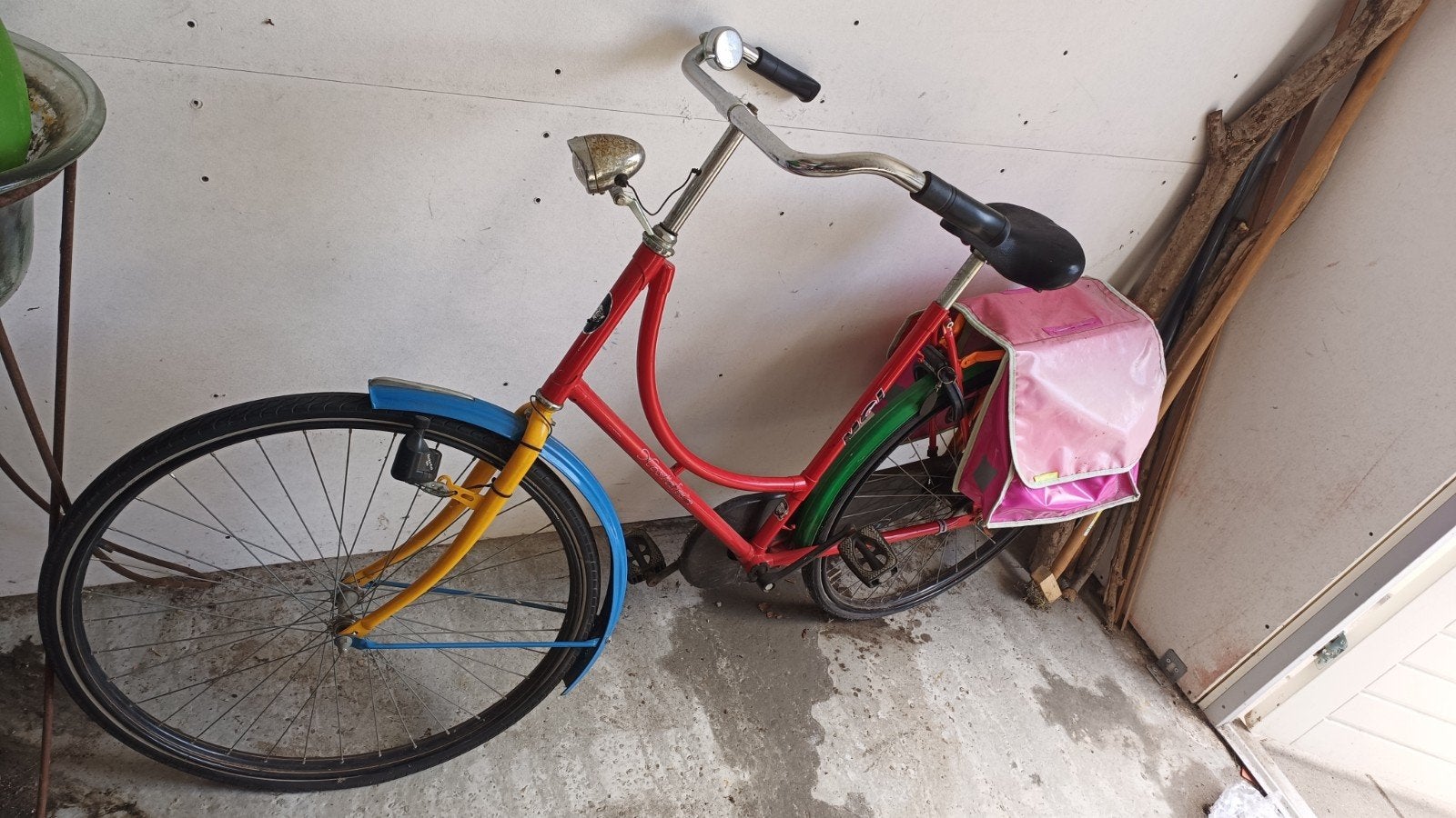Oma fiets, Ophalen, Terugtraprem, Gebruikt, 47 tot 50 cm