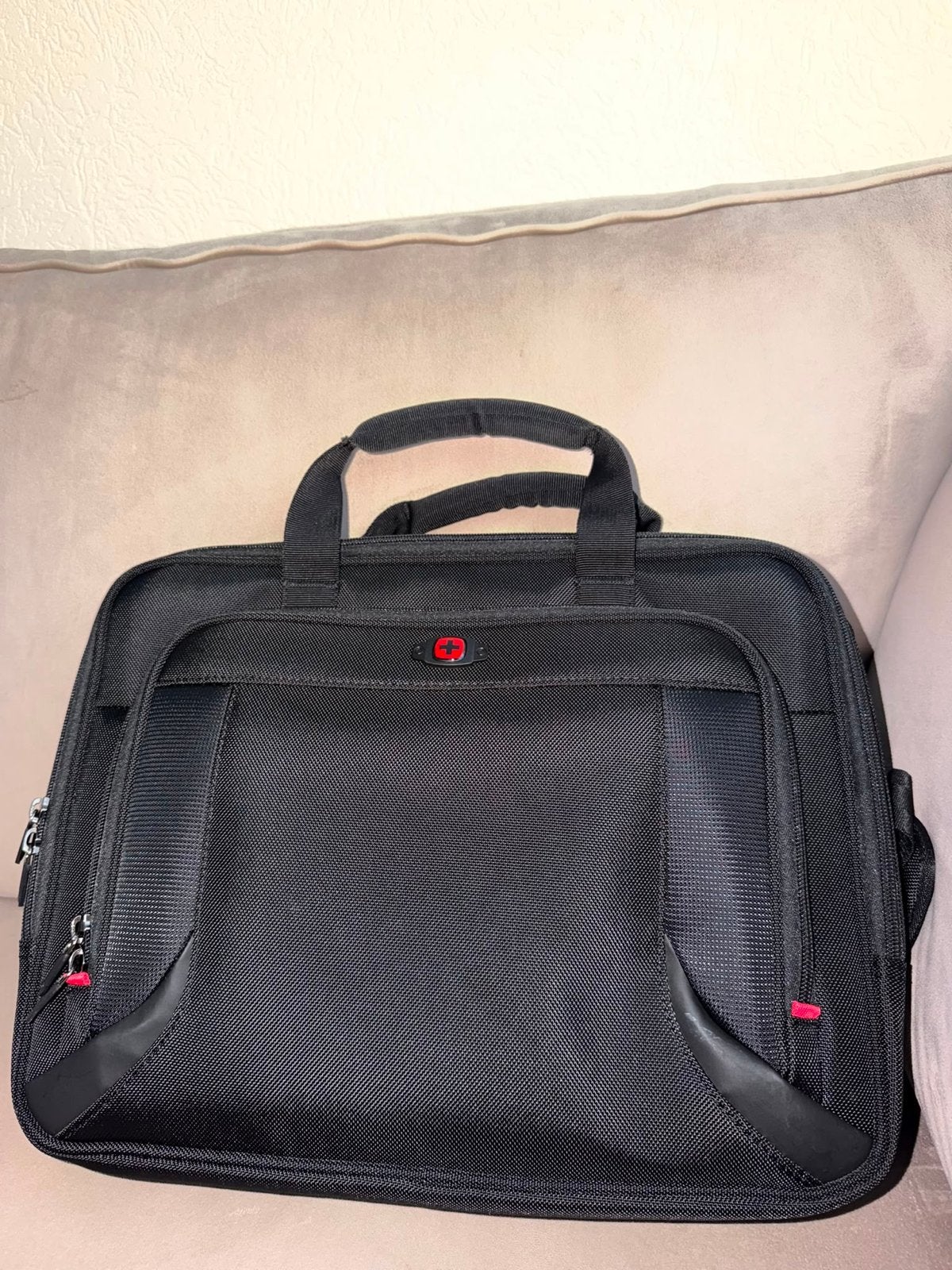 Nieuwe Wenger Victorinox laptoptas/aktetas - Zwart, Gevoerd laptopvak, Overige typen, Nieuw, Ophalen of Verzenden
