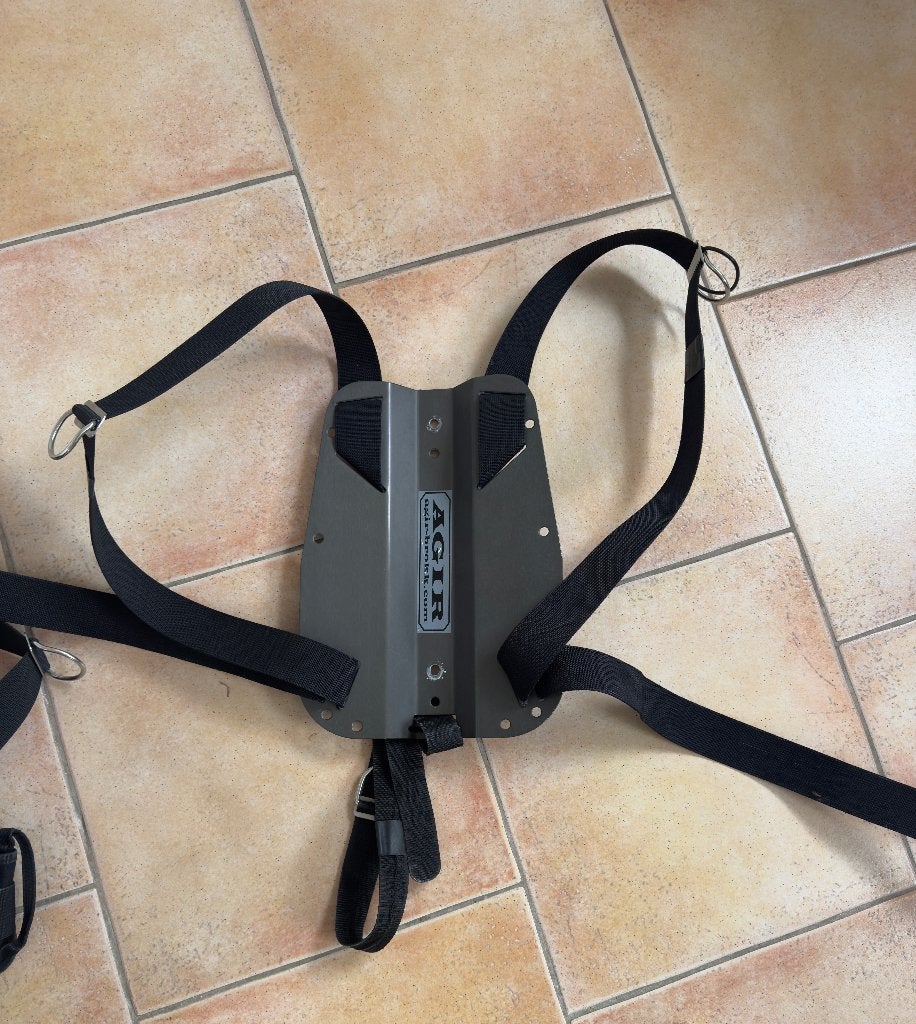 Wing Backplate Aluminium Agir-Brokk, Watersport en Boten, Duiken, Ophalen of Verzenden, Trimvest of Wing