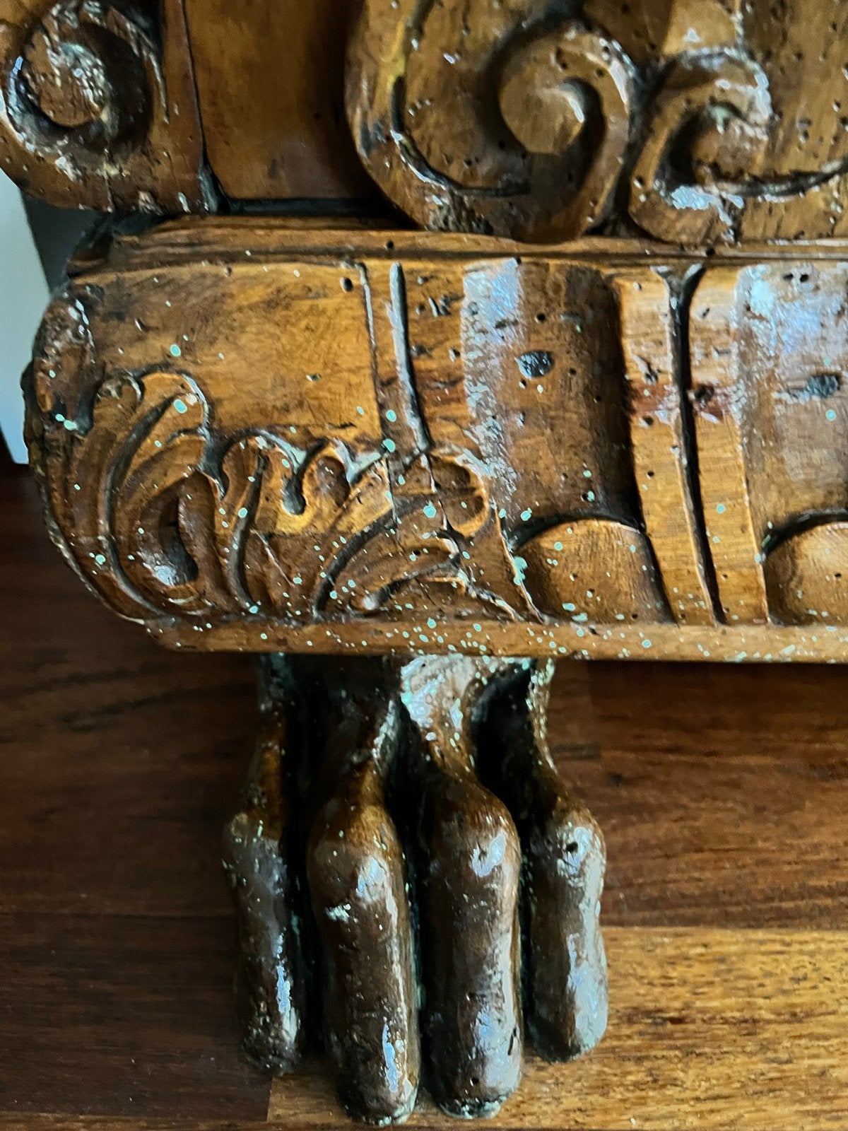 Prachtige antiek dressoir ( einde XV eeuw) met certificaat, Ophalen of Verzenden