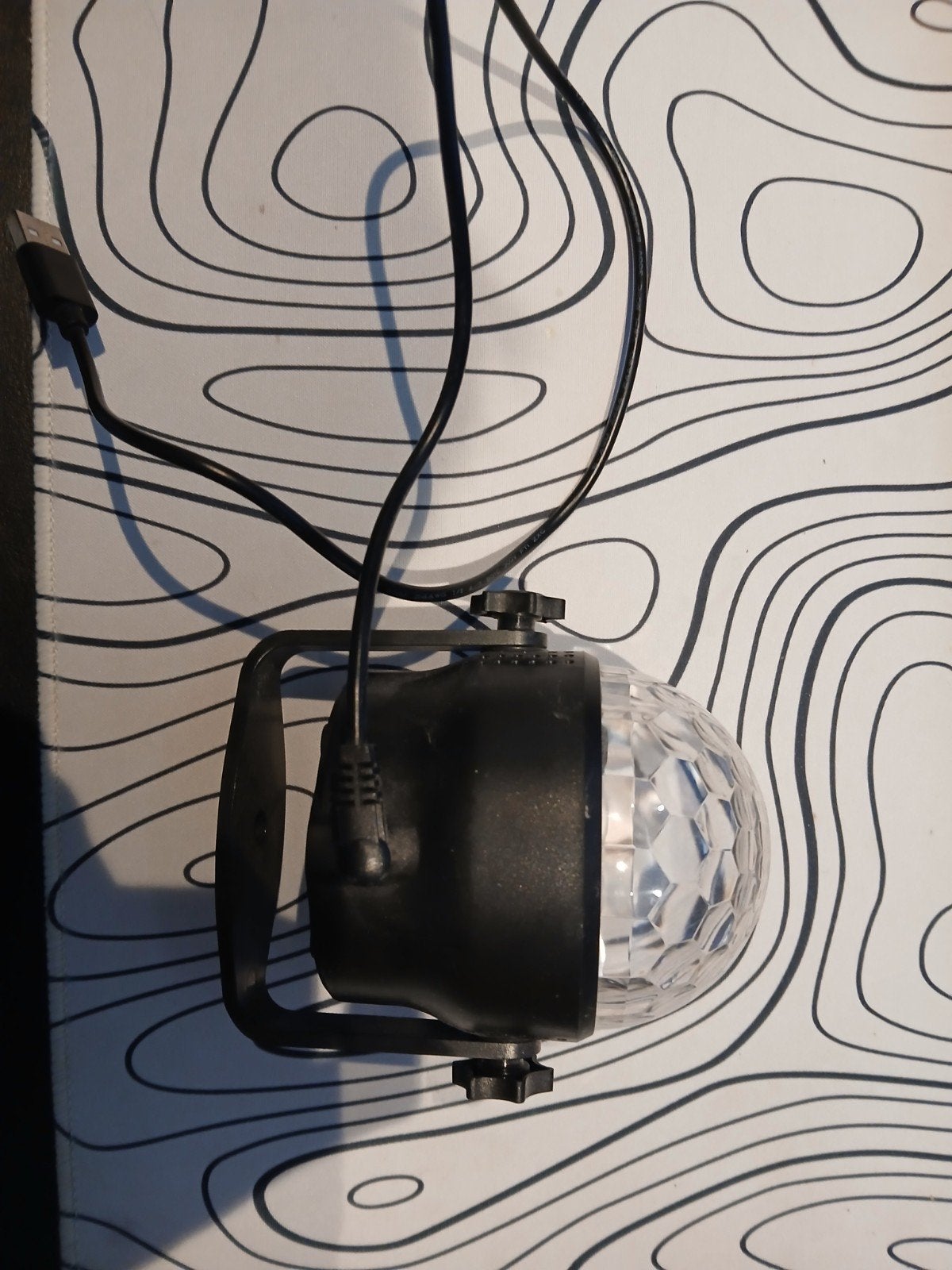 Mini USB Discobal - Feestverlichting voor Thuis, Muziek en Instrumenten, Licht en Laser, Ophalen of Verzenden, Zo goed als nieuw