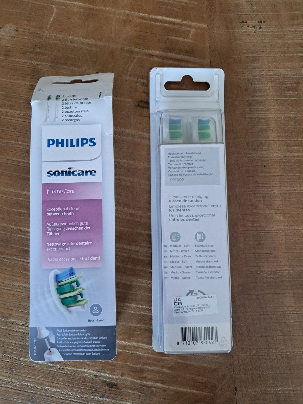 4 Philips Sonicare opzetborstels - nieuw in verpakking, Ophalen of Verzenden, Nieuw, Opzetborstel