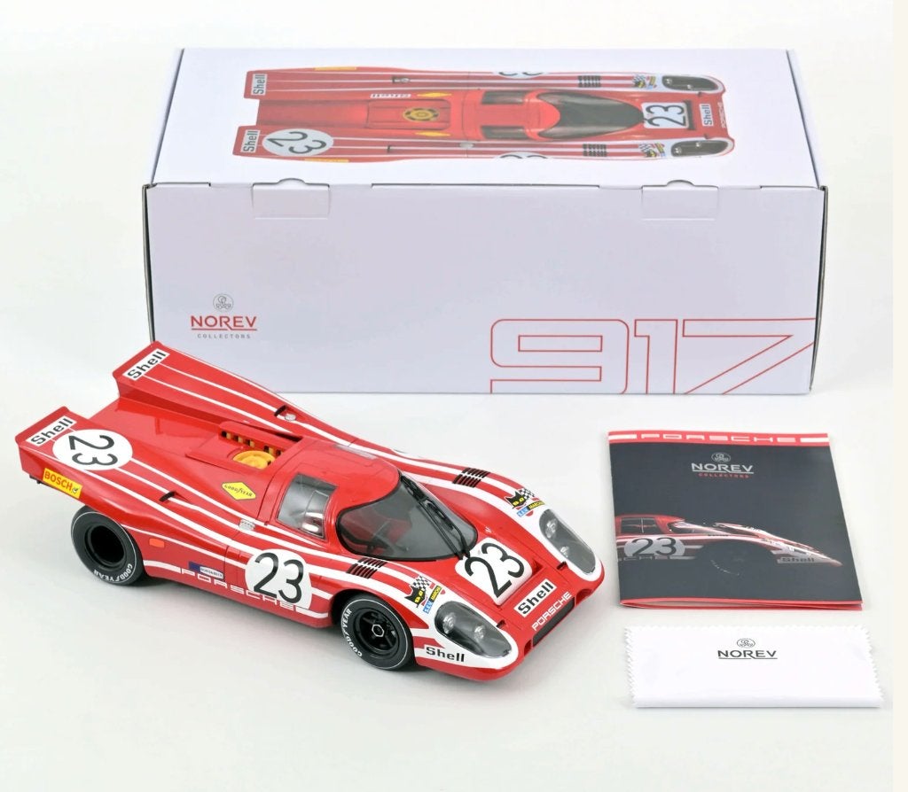 Porsche 917K 24H Fr 1970 Attwood/Herrmann 1/12 Norev 127501, Verzenden, Nieuw, 1:9 t/m 1:12, Auto