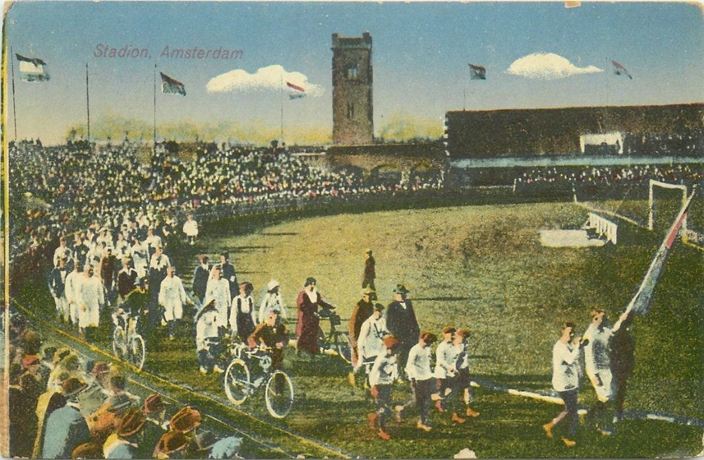 701-215-047 Amsterdam Stadion, Verzenden, Voor 1920, Noord-Holland