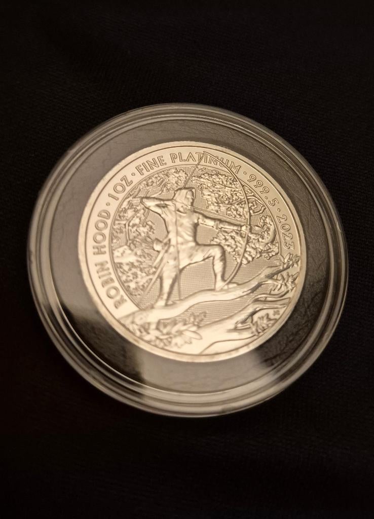 1 oz platina bulion en verzamelmunten, Ophalen of Verzenden, Overige landen