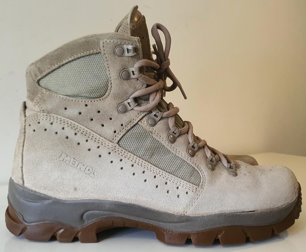 Meindl Safari Mid Fox Desert Boots Wandelschoenen Mt 10 44,5, Verzenden, Zo goed als nieuw, Schoenen