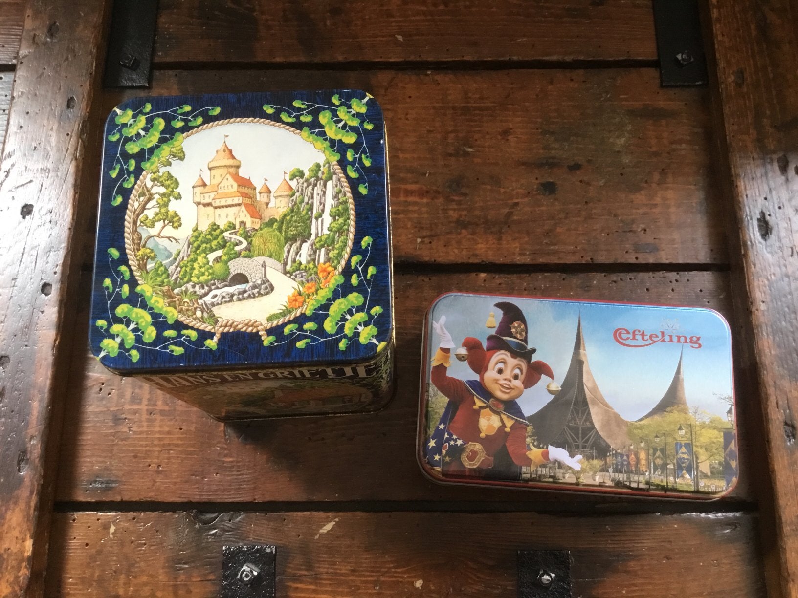 Twee Sprookjes blikken Efteling., Ophalen of Verzenden, Zo goed als nieuw, Overige typen