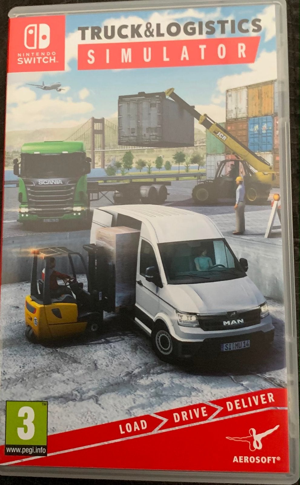 Truck & Logistics Simulator - Nintendo Switch, Ophalen of Verzenden, Zo goed als nieuw, Met games