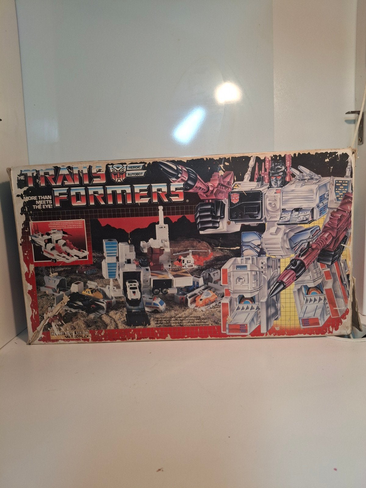 Transformers Autobot Battle Station met originele verpakking, G1, Ophalen of Verzenden, Gebruikt, Autobots