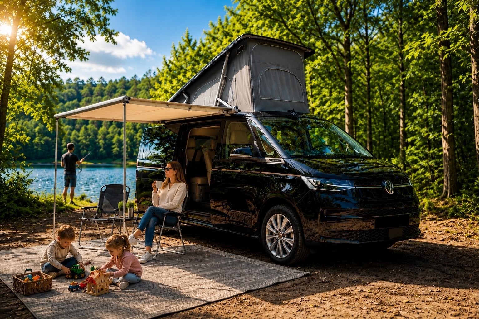 Volkswagen California Ocean 2025 4p NIEUW | Te Huur |, Chemisch toilet, Koelkast, Volkswagen, Diesel