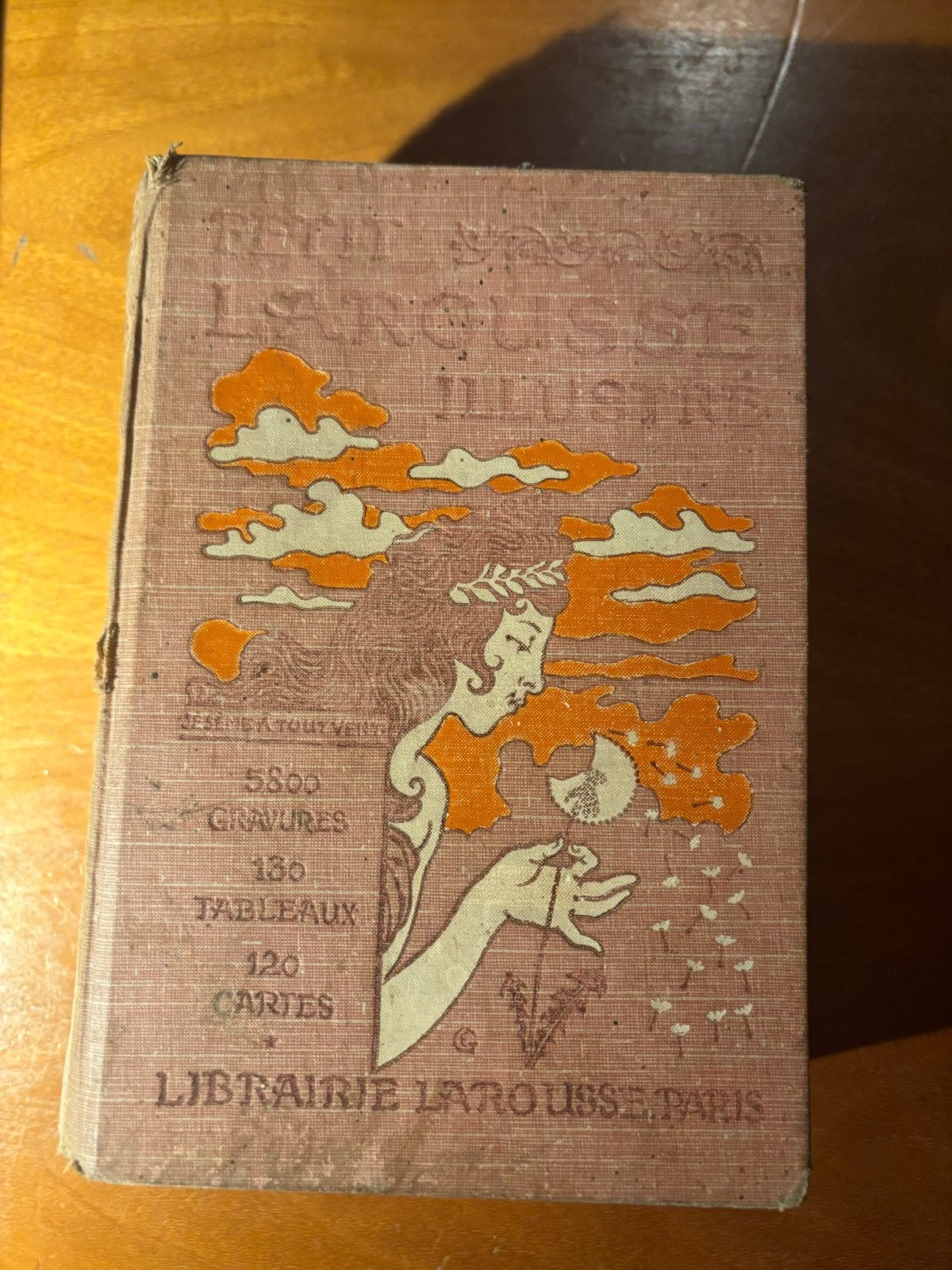 Petit Larousse Illustré 1908 - Antiek Frans Woordenboek, Boeken, Ophalen of Verzenden, Gelezen, Algemeen, Los deel