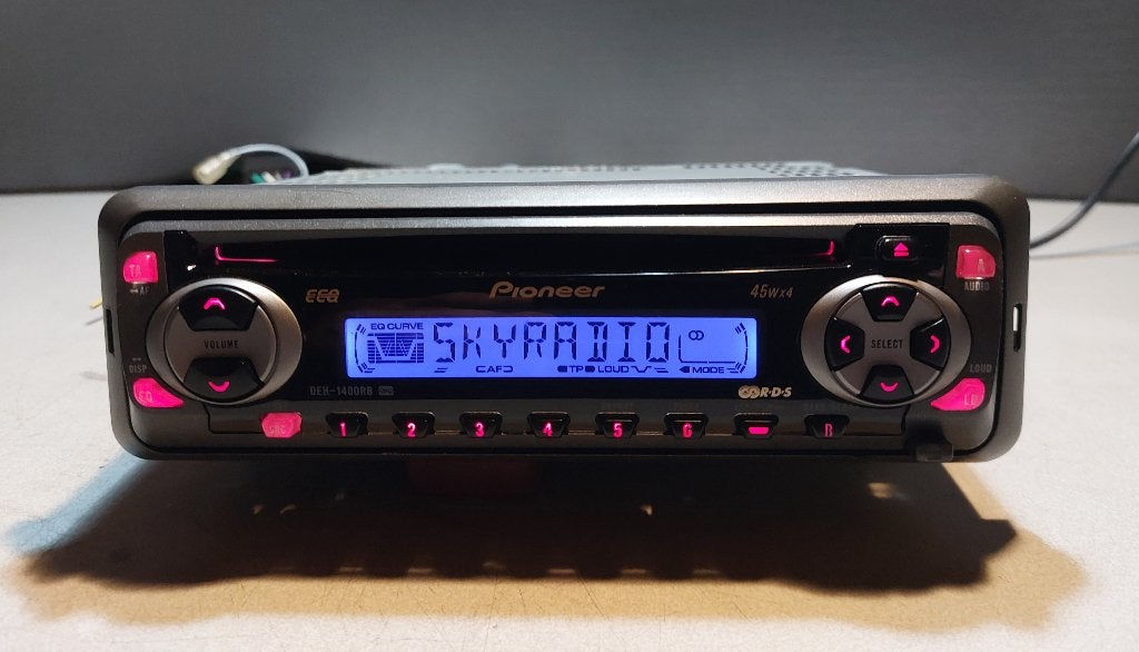 Voor Youngtimer - Pioneer DEH-1400RB Autoradio CD-speler, Ophalen of Verzenden