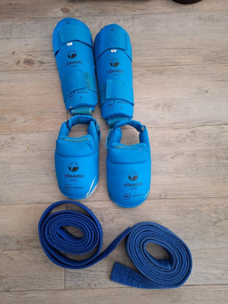 Karate set blauw Tokaido., Ophalen of Verzenden