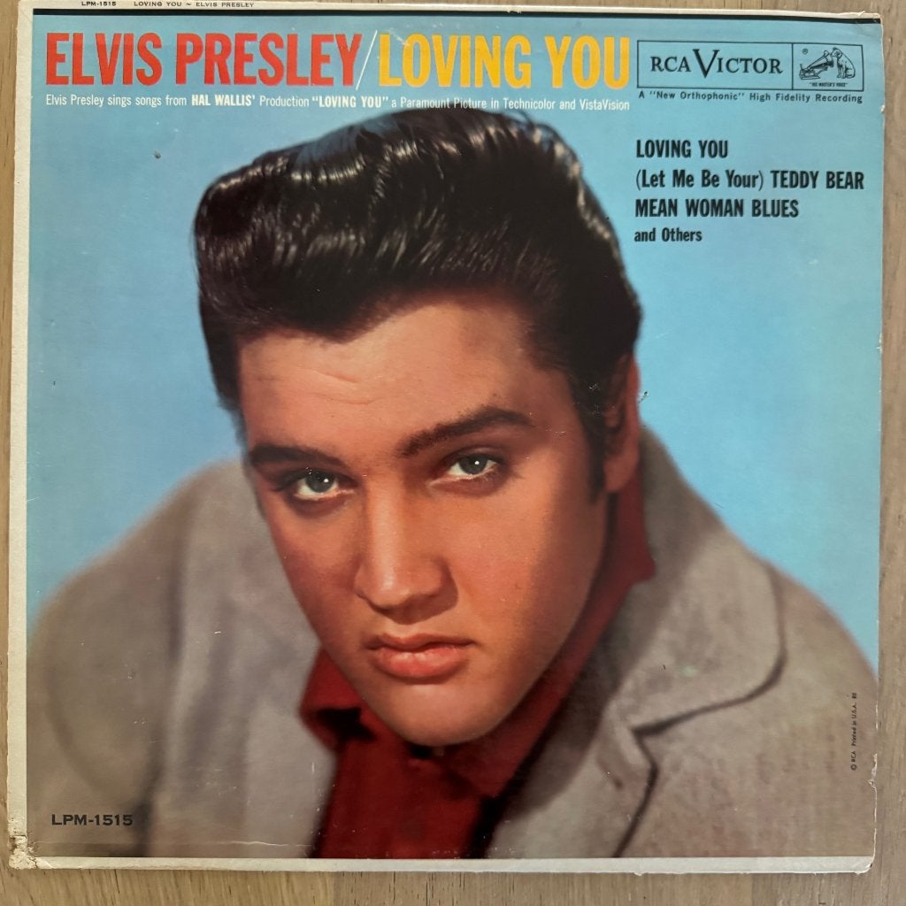 Elvis LP - Loving You - USA 1964, Cd's en Dvd's, Vinyl | Rock, Gebruikt, Originele persing, Ophalen of Verzenden, Rock-'n-Roll