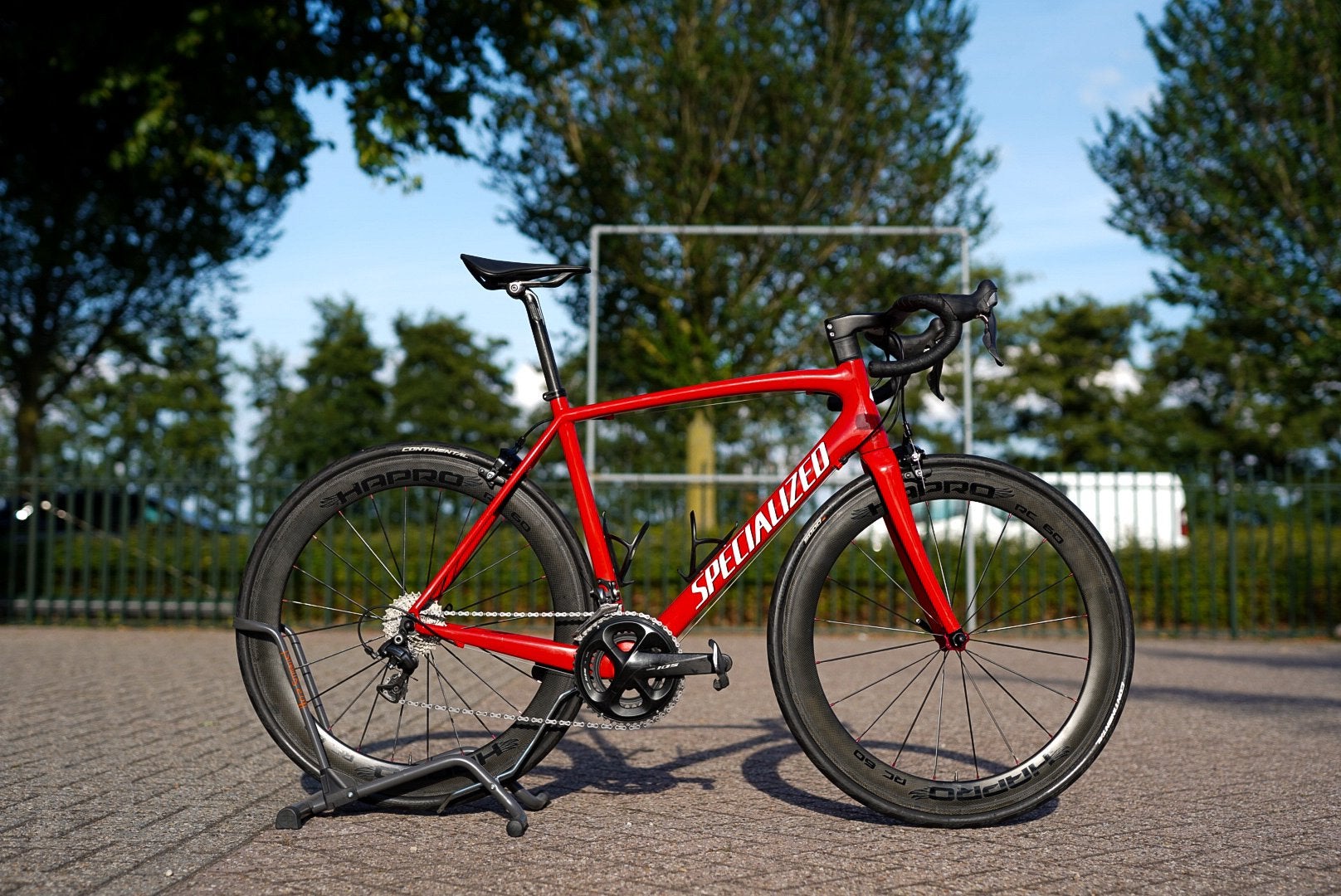 Specialized Tarmac, Fietsen en Brommers, Fietsen | Racefietsen, Carbon, Zo goed als nieuw, Info@klompmakerfietsen.nl, 57 tot 61 cm