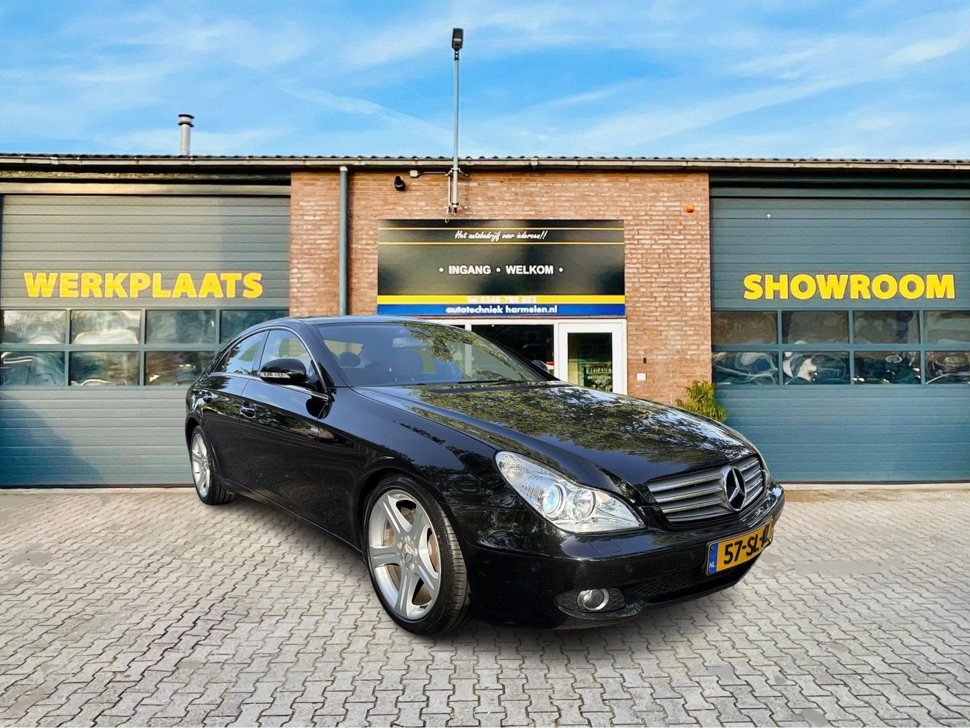 Mercedes-Benz CLS-klasse v6 320 Designo *NL-Auto*1e eig !*, Auto's, Achterwielaandrijving, Gebruikt, Leder en Stof, Origineel Nederlands