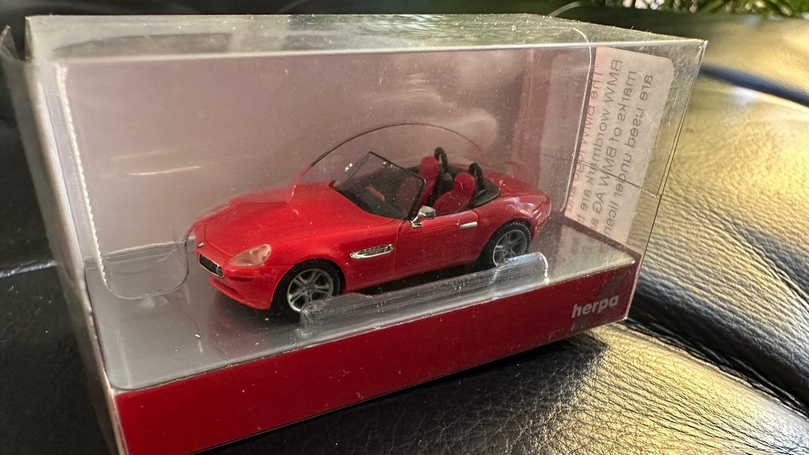 BMW Z8 1:87 Herpa, Ophalen of Verzenden, Nieuw, Auto, Herpa