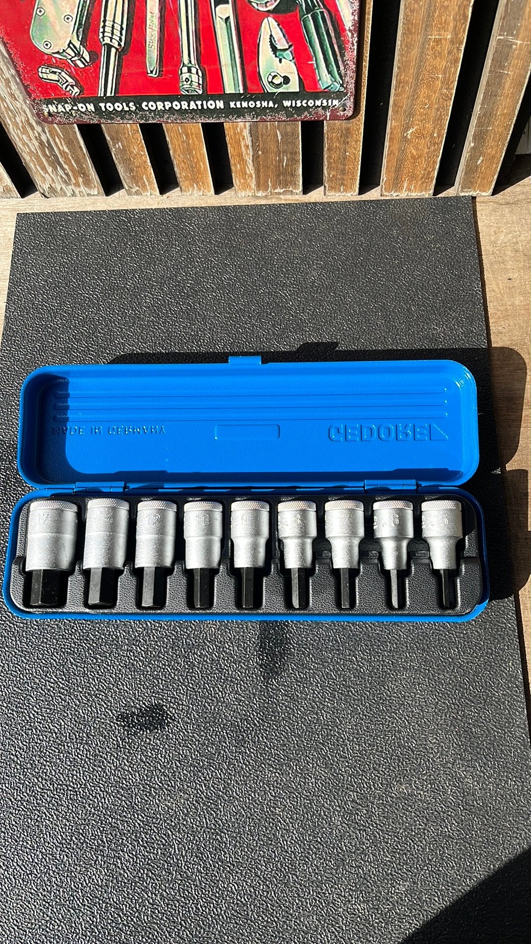 Gedore IN 19 PM inbusdopset 1/2” drive, Ophalen of Verzenden, Zo goed als nieuw