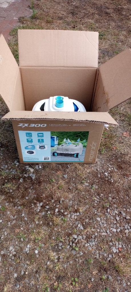 Zwembad robot stofzuiger Intex zx300 deluxe, Ophalen of Verzenden, Zo goed als nieuw