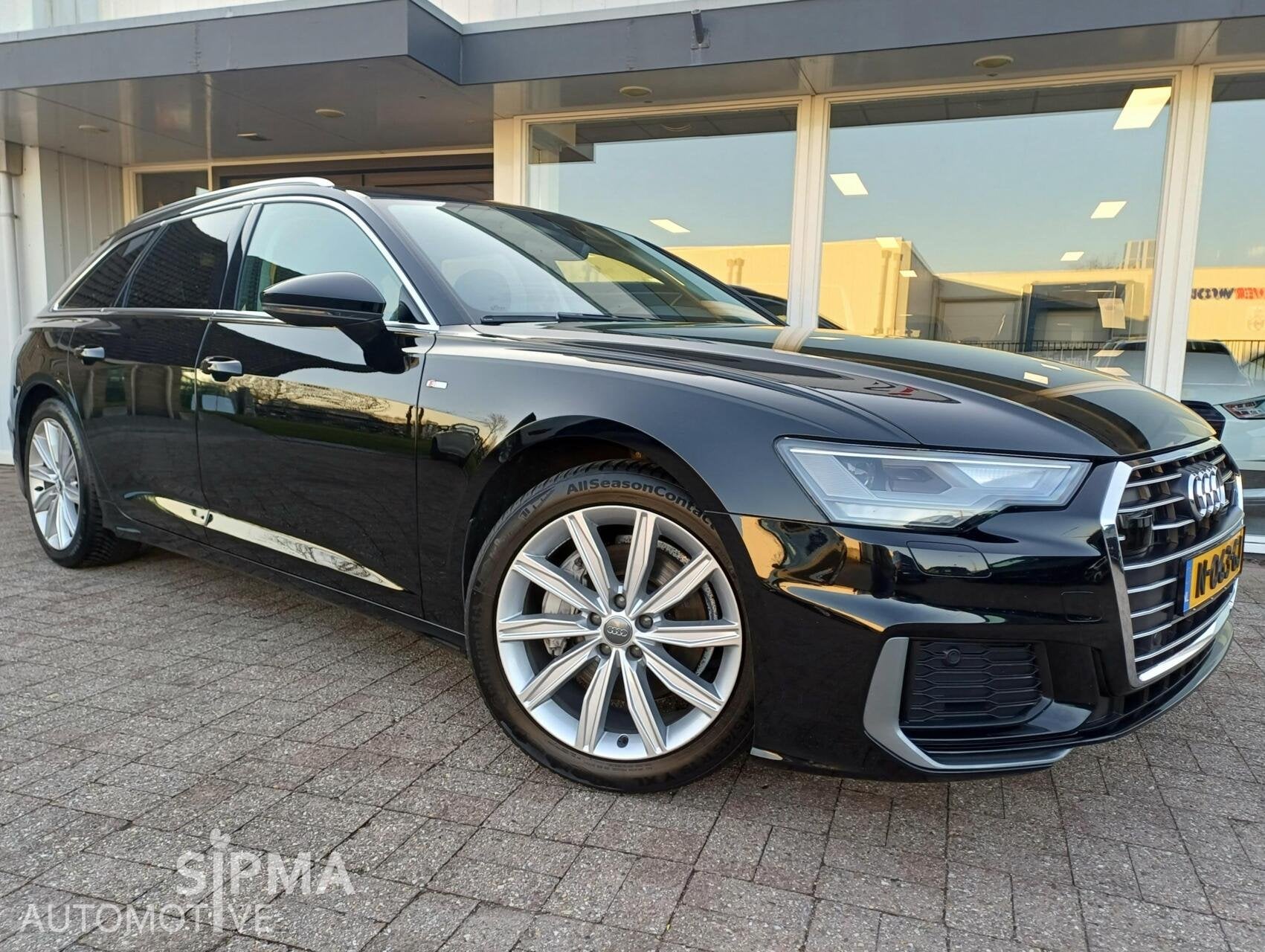 Audi A6 Avant 45 TFSI S-Line 132dkm/Trekh/Led/245pk/Carplay, Auto's, Audi, Dealer onderhouden, Stof, Gebruikt, 4 cilinders