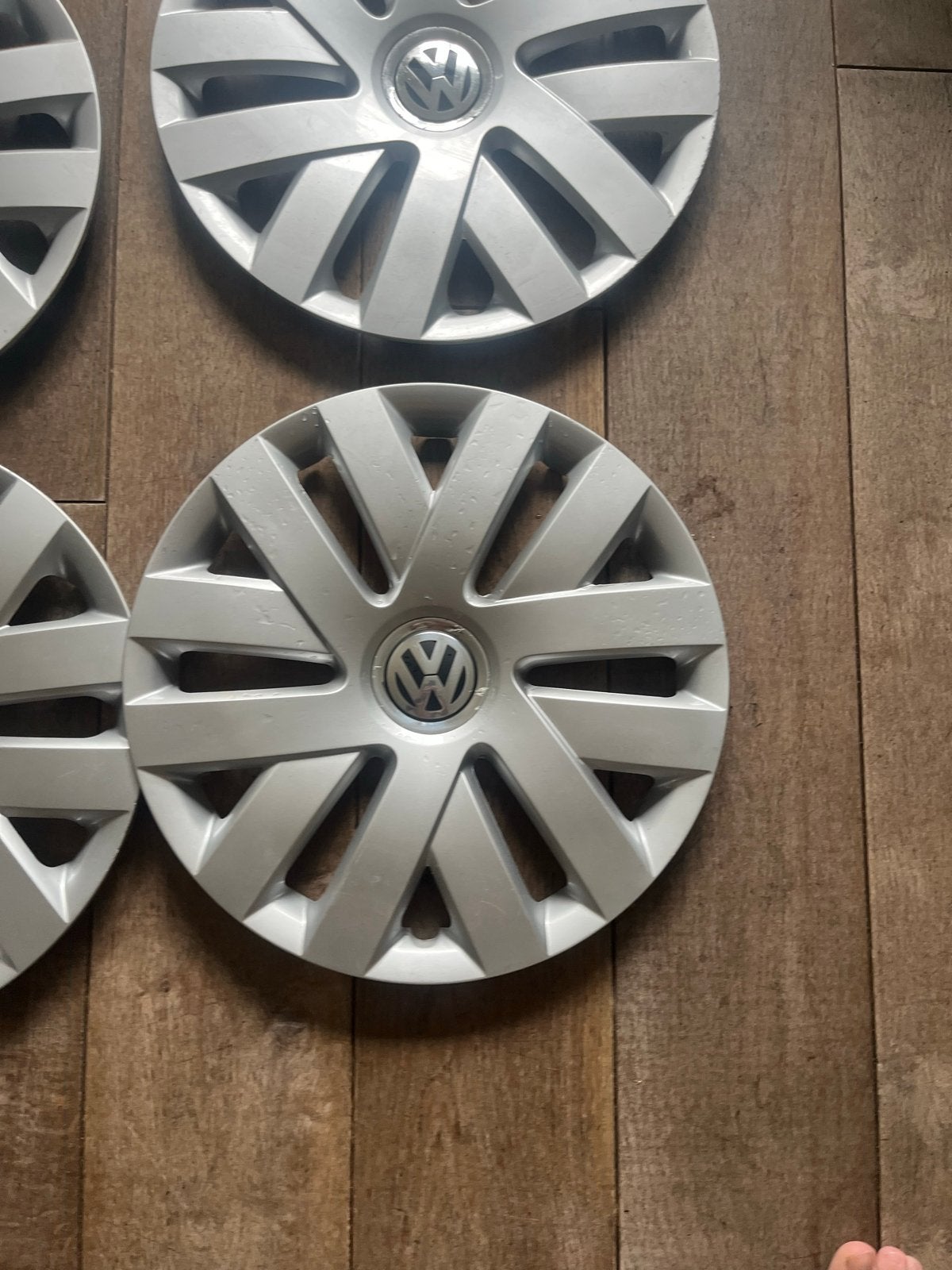 Wieldoppen Volkswagen 15 inch zo goed als nieuw, Ophalen of Verzenden, Zo goed als nieuw