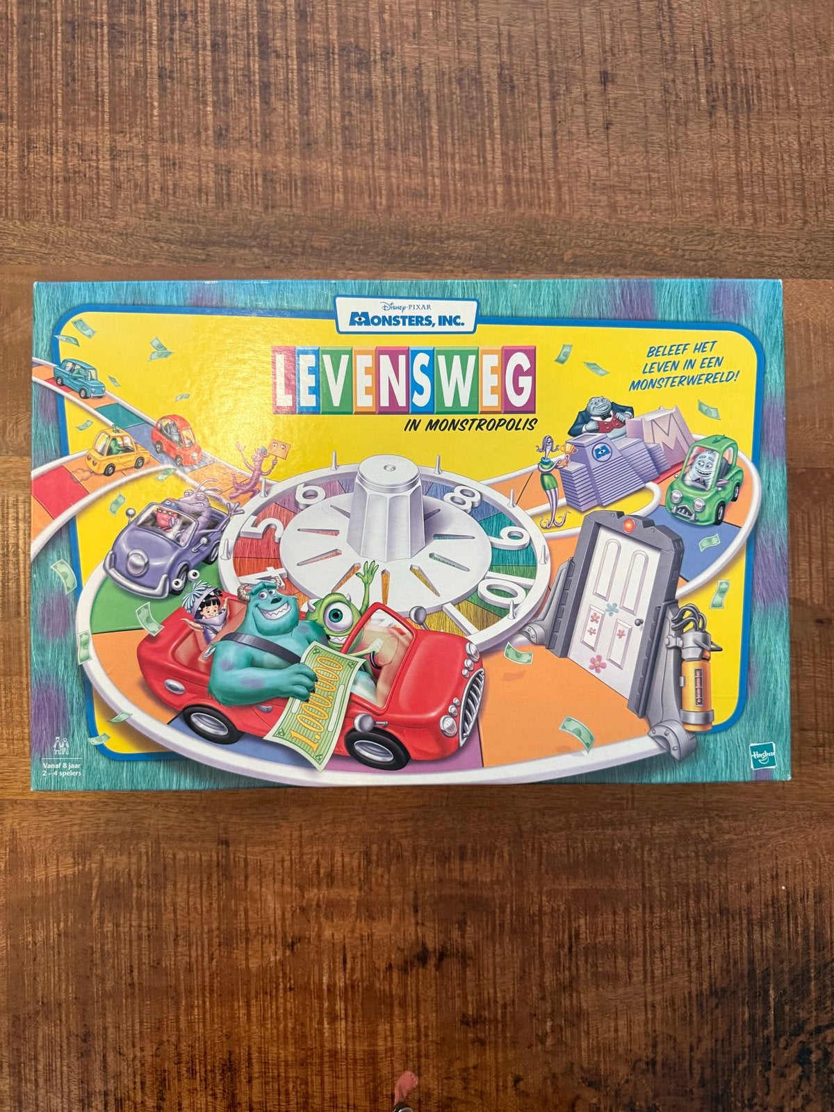 Monsters Inc. Levensweg Bordspel - Compleet, Drie of vier spelers, Ophalen of Verzenden, Zo goed als nieuw