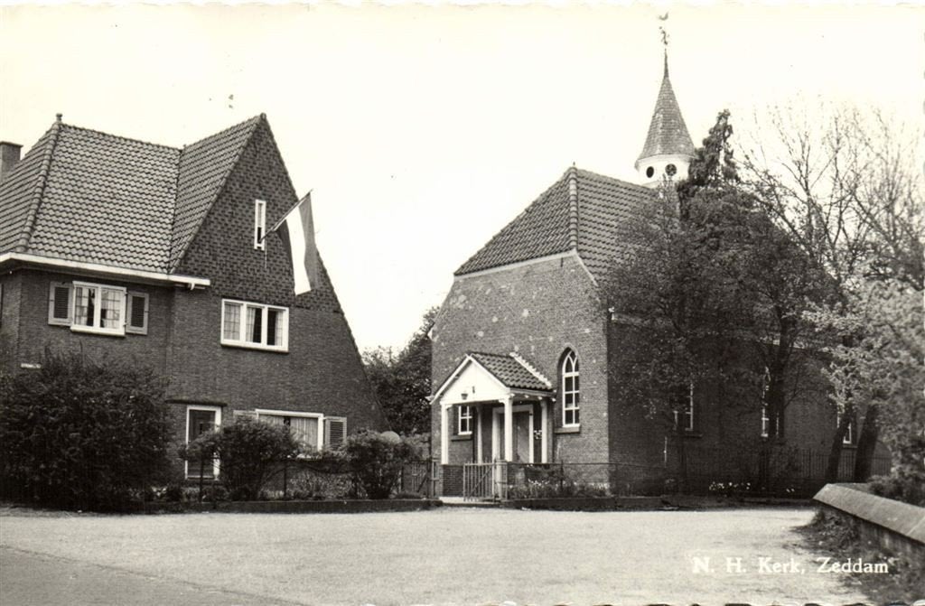 N.H. Kerk, Zeddam - ongelopen, Ophalen of Verzenden, 1960 tot 1980, Ongelopen, Gelderland