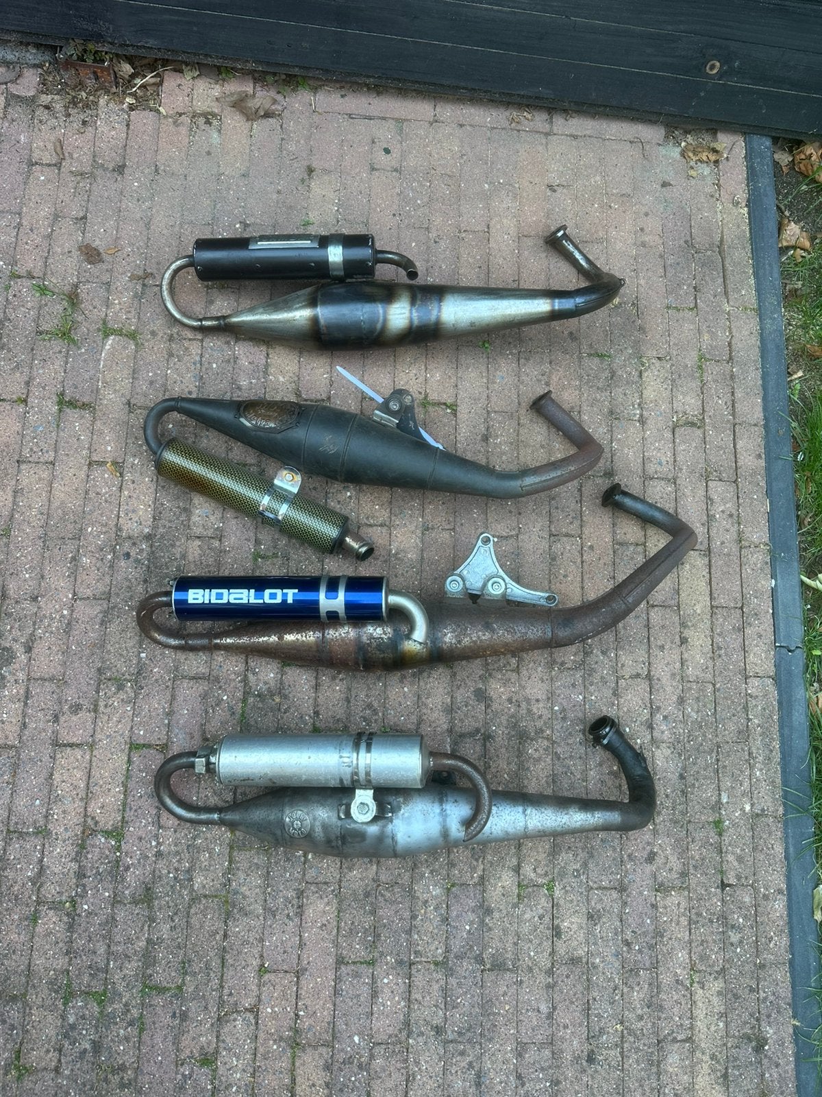 Piaggio / gilera uitlaatjes, Ophalen, Gebruikt, Uitlaat, Piaggio