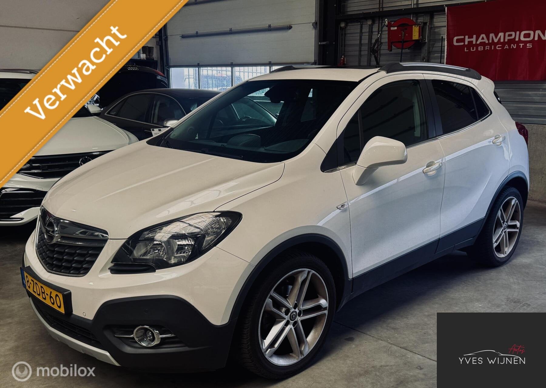 Opel Mokka 1.4 T Cosmo Leder, Pano, Parelmoer, NAP, Auto's, Voorwielaandrijving, Euro 5, Gebruikt, 4 cilinders