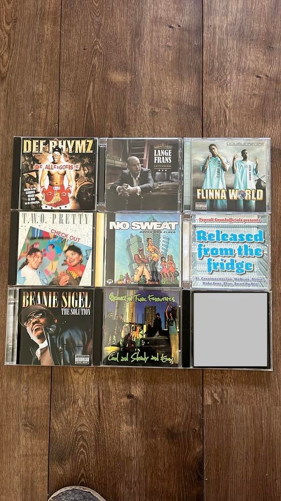 Hip-Hop CDs, €6/stuk: Def Rhymz, Fesu, Heavy D, Nas e.v.a., Cd's en Dvd's, Cd's | Hiphop en Rap, Ophalen of Verzenden, 1985 tot 2000