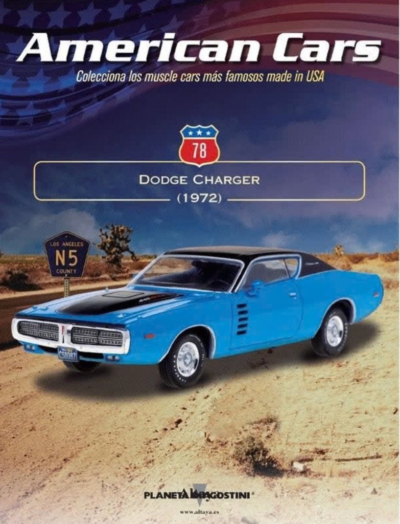 Dodge Charger Coupe '72 schaal 1/43 ALTAYA American cars 78, Hobby en Vrije tijd, Modelauto's | 1:43, Verzenden, Nieuw, Auto, Overige merken