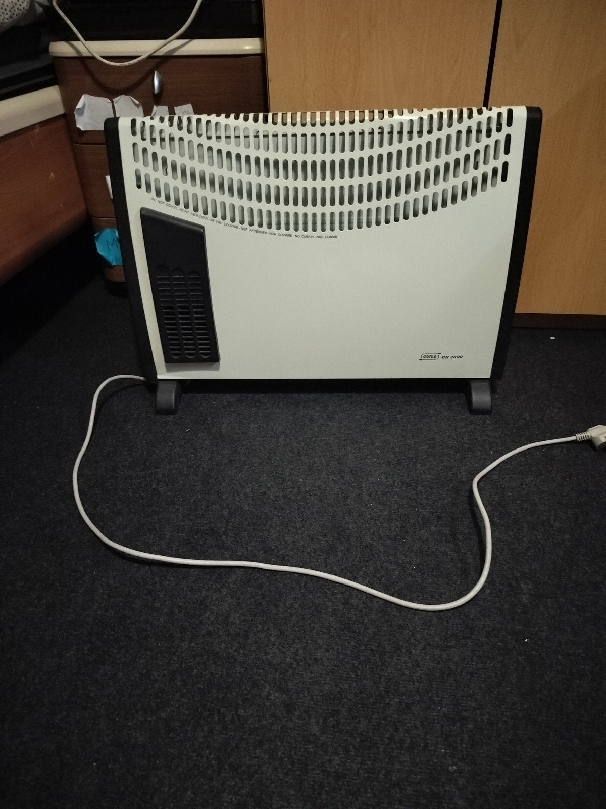 elektrische kachel, Doe-het-zelf en Verbouw, Verwarming en Radiatoren, Ophalen, 30 tot 80 cm, Kachel, Zo goed als nieuw