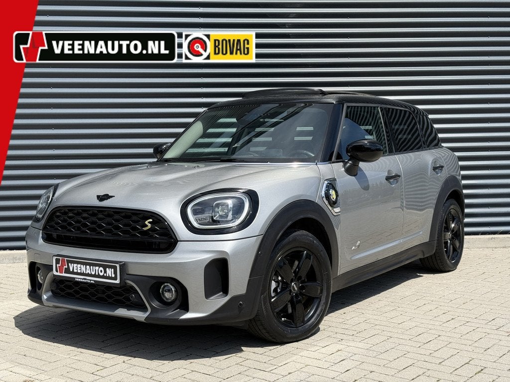 MINI Countryman 2.0 Cooper SE ALL4 Pano/H&K/Leder/Camera, Automaat, Gebruikt, Zwart, Countryman