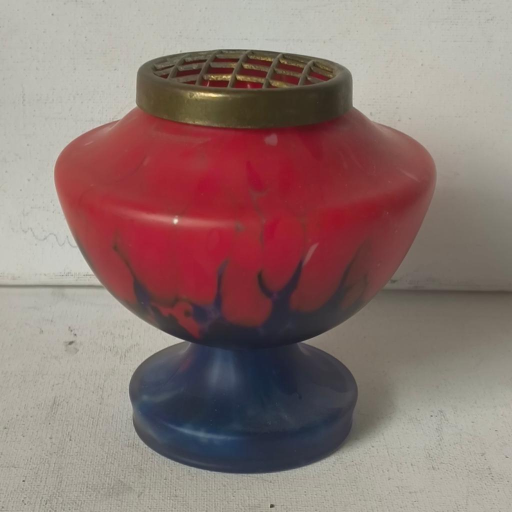 Tsjechische Art Deco Spettervaas steek vaas, Antiek en Kunst, Ophalen of Verzenden