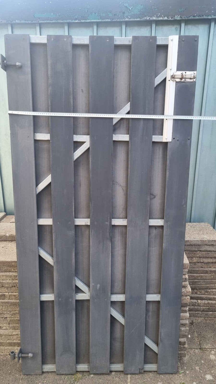 Composiet Tuinpoort (gebruikt en nieuw), Tuin en Terras, Ophalen, Minder dan 100 cm, Draaipoort, 150 tot 200 cm