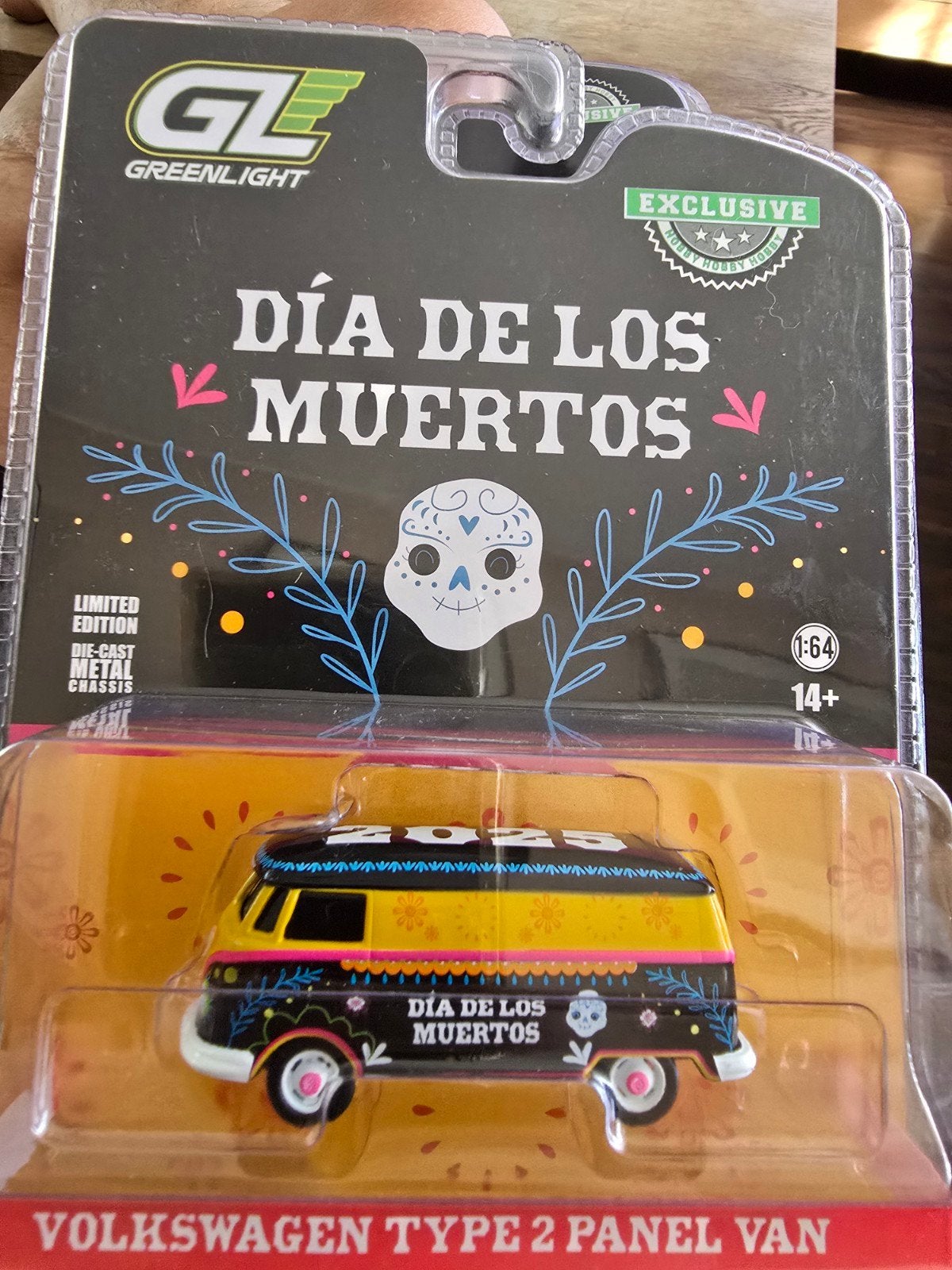 Volkswagen Type 2 Panel Van Día de los Muertos, Ophalen of Verzenden, Nieuw, Auto