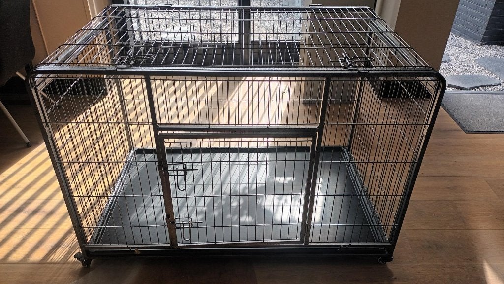 honden bench heavy duty, Ophalen, Zo goed als nieuw