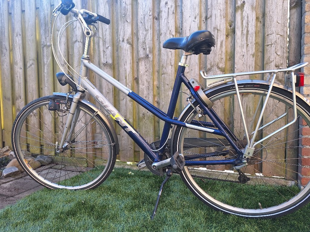 Damesfiets giant, Fietsen en Brommers, Ophalen, Gebruikt, Giant, Versnellingen