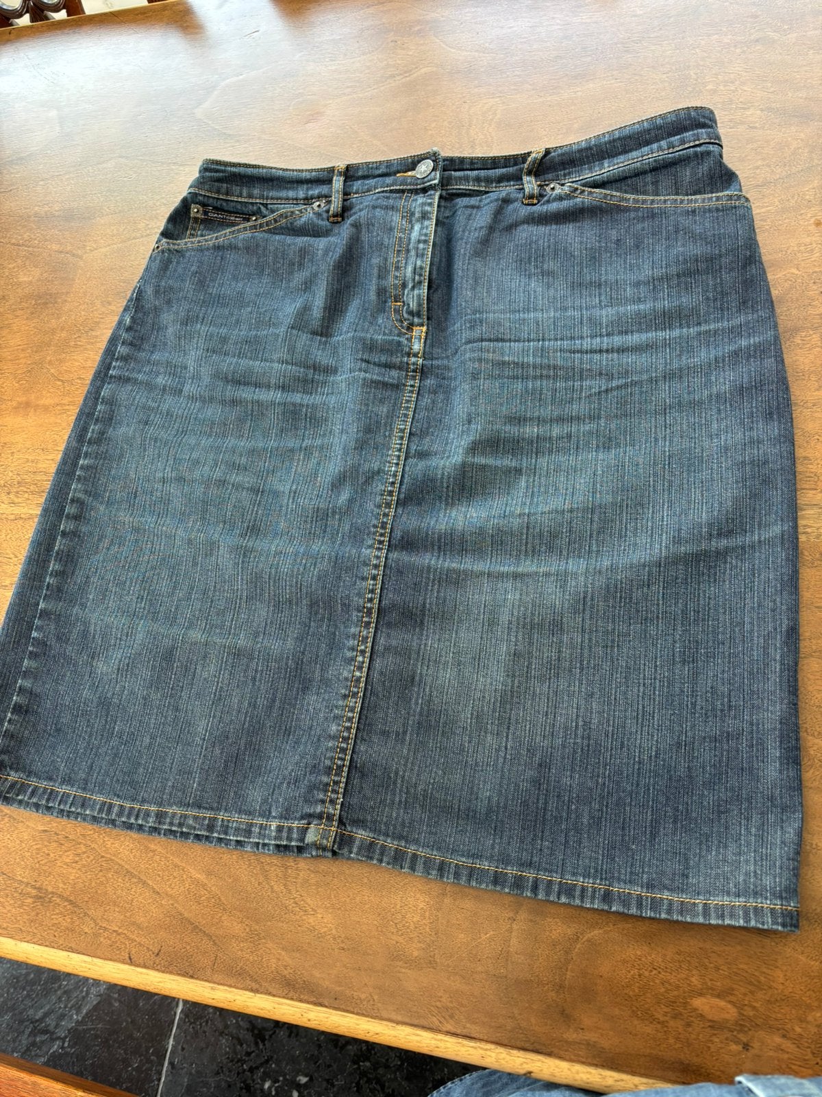 GANT dames spijkerrok maat 42, Ophalen, Blauw, Maat 42/44 (L), Zo goed als nieuw